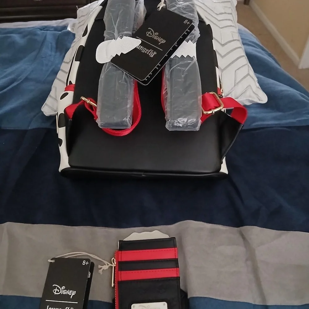 Disney Dalmatian Dog Carrier - Black, White, and Red